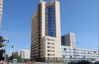 В Новосибирске открыто новое 19-этажное общежитие