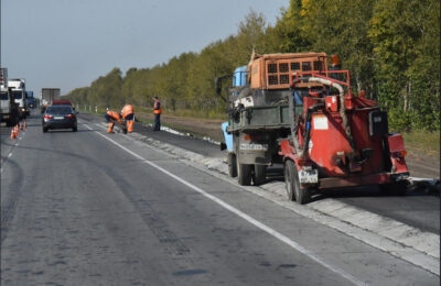 Почти 1000 км дорог приведено в порядок по нацпроекту в Новосибирской области￼