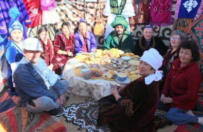 Чистоозерские казахи приняли участие в фестивале «Шанырак»