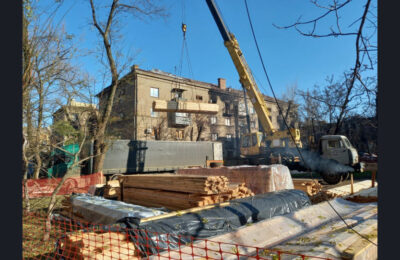 Силами новосибирских строителей будет восстановлен жилой квартал Мариуполя