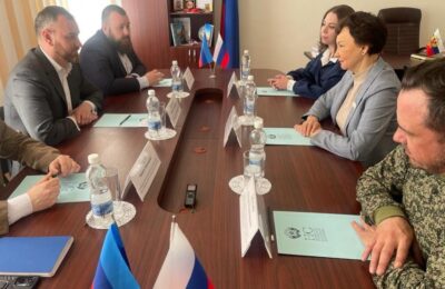 Депутаты Законодательного Собрания Новосибирской области встретились с коллегами из ЛНР