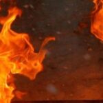 Бани горят в Чистоозерном районе