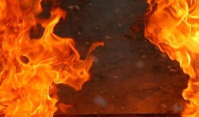 В деревне Чаячье в огне погиб мужчина