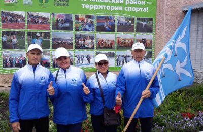 Ветераны спорта Чистоозерного района достойно выступили на областном фестивале ГТО в Коченево