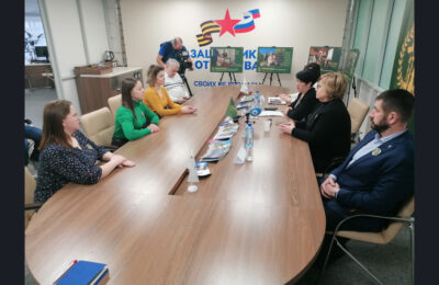 Планами работы поделился Комитет семей воинов Отечества Новосибирской области