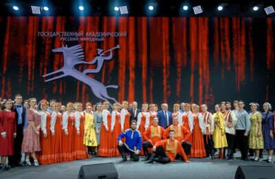 Сибирский русский народный хор выступил на выставке-форуме «Россия»