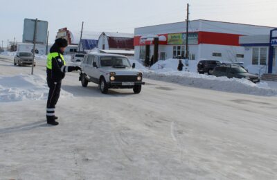 Госавтоинспекция Чистоозерного района проверяет водителей на трезвость
