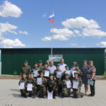 На пограничной заставе в село Новокрасном стажируются кадеты из Бердска