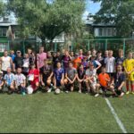 В Чистоозерном дворовые команды по мини-футболу сражались за звание сильнейшей