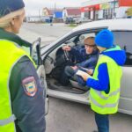 Профилактическую акцию для пожилых водителей провели в Чистоозерном районе дети