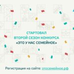 Открылась регистрация на конкурс «Это у нас семейное»
