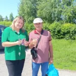 Сотрудники центральной модельной библиотеки провели патриотическую акцию «Россия — Родина моя»