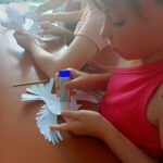 Символ мира и добра изготовили новокулындинские школьники