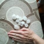 В Чистоозерном районе Большую Тохту накрыло градом