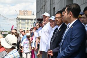 Новосибирск отметил 132-ой день рождения