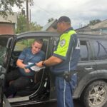 Сотрудники Госавтоинспекции искали детей в автомобилях чистоозерцев