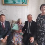 Вековой юбилей отметила Вера Федоровна Зонова из Чистоозерного