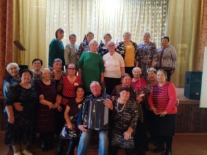 Старшее поколение ольгинцев отлично провели время