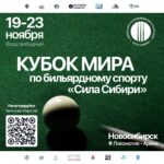 В Новосибирске пройдёт кубок мира по бильярдному спорту