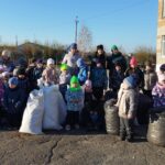 Трудовыми десантниками стали воспитанники детского сада «Солнышко