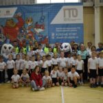 Нормативы ГТО сдавали дошколята в спорткомплексе