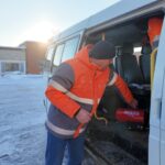 Мобильные пункты обогрева дежурят на дорогах Новосибирской области в морозы