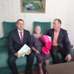 В Чистоозерном районе поздравили ветеранов