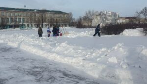 «Снежный десант» продолжает работать в Чистоозерном районе