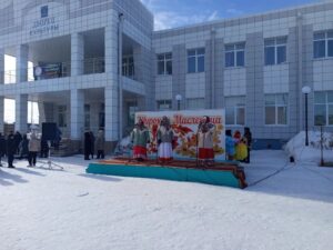 В Чистоозерном районе провожали зиму