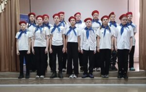 Битва хоров прошла в Чистоозерной школе № 1