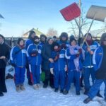 Отряд «Снежного десанта» «Эверест» работает в Чистоозерном