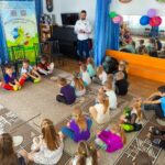 Малыши познакомились с азами футбольного мастерства