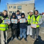 Юные инспекторы движения провели акцию «Внимание, весенние каникулы»