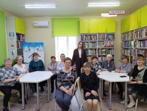 О малой родине с любовью говорили в модельной библиотеке Чистоозерного