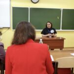 Лариса Волохина участвует в областном этапе конкурса «Учитель года»