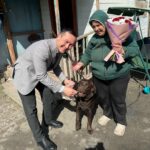 В Чистоозерном собака-поводырь Гектор отметил свой праздник с гостями