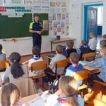 О дорожной безопасности напомнили школьникам в Чистоозерном районе