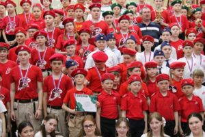 Учащиеся поселковой школы № 1 абсолютные победители «Зарницы 2.0»