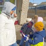 Здоровья жителям Чистоозерного района желали ребята детского сада «Светлячок»