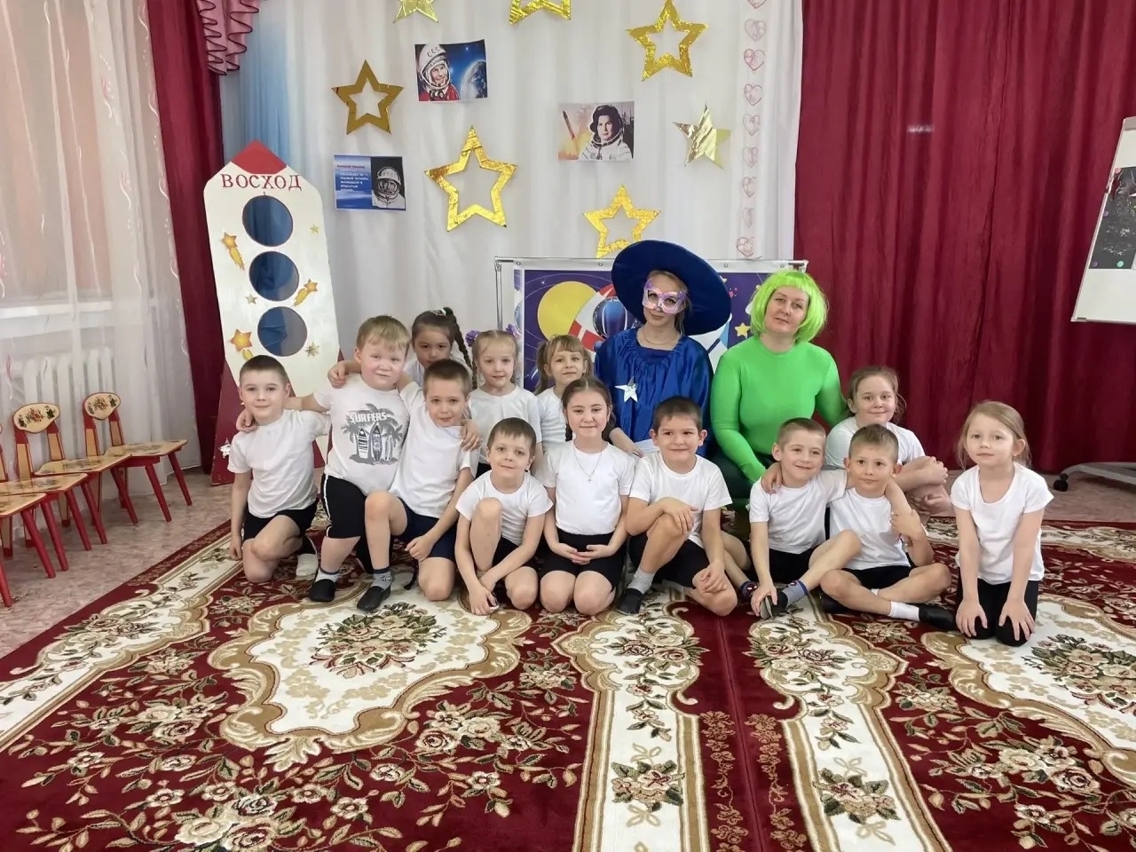 В детском саду «Солнышко» побывали инопланетянин и звездочет