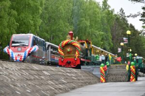 Детская железная дорога в Новосибирской области открыла свой 22-й сезон