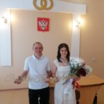 В международный день семьи поздравили молодоженов в Чистоозерном ЗАГСе