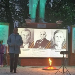 В Журавке на акции «Свеча Памяти» открыли памятную доску и вручили награды