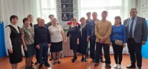 Мемориальную доску в честь Ивана Ганихина открыли в Чистоозерной школе № 3