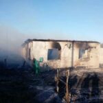 В Барабинском районе отдыхающие жарили шашлык и сожгли дом