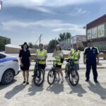В Чистоозерном районе прошла профилактическая акция «Самокат и ПДД»