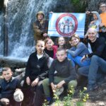 Участники туристического объединения «Барсята» учатся покорять горы