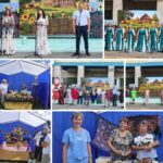 Федосеевна и Пантелеевна «зажигали» на Дне села в Новопокровке