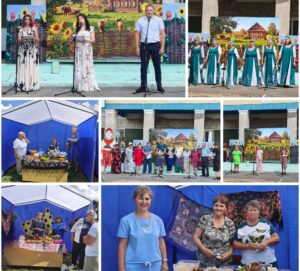 Федосеевна и Пантелеевна «зажигали» на Дне села в Новопокровке