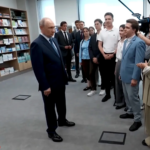 Президент Владимир Путин встретился с молодёжным научным сообществом в Новосибирске
